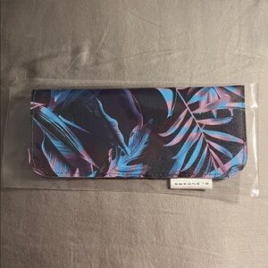Blenders Sunglasses Soft Case Tropical Leaf Print New